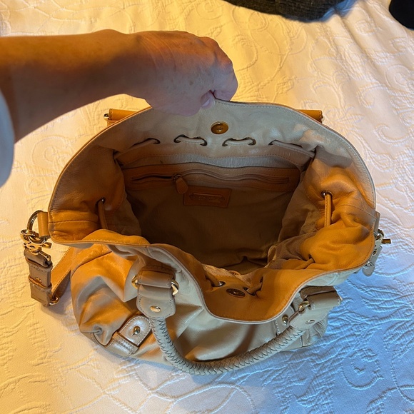 Vintage Badgley Mischka Satchel with Shoulder Strap - Picture 7 of 10